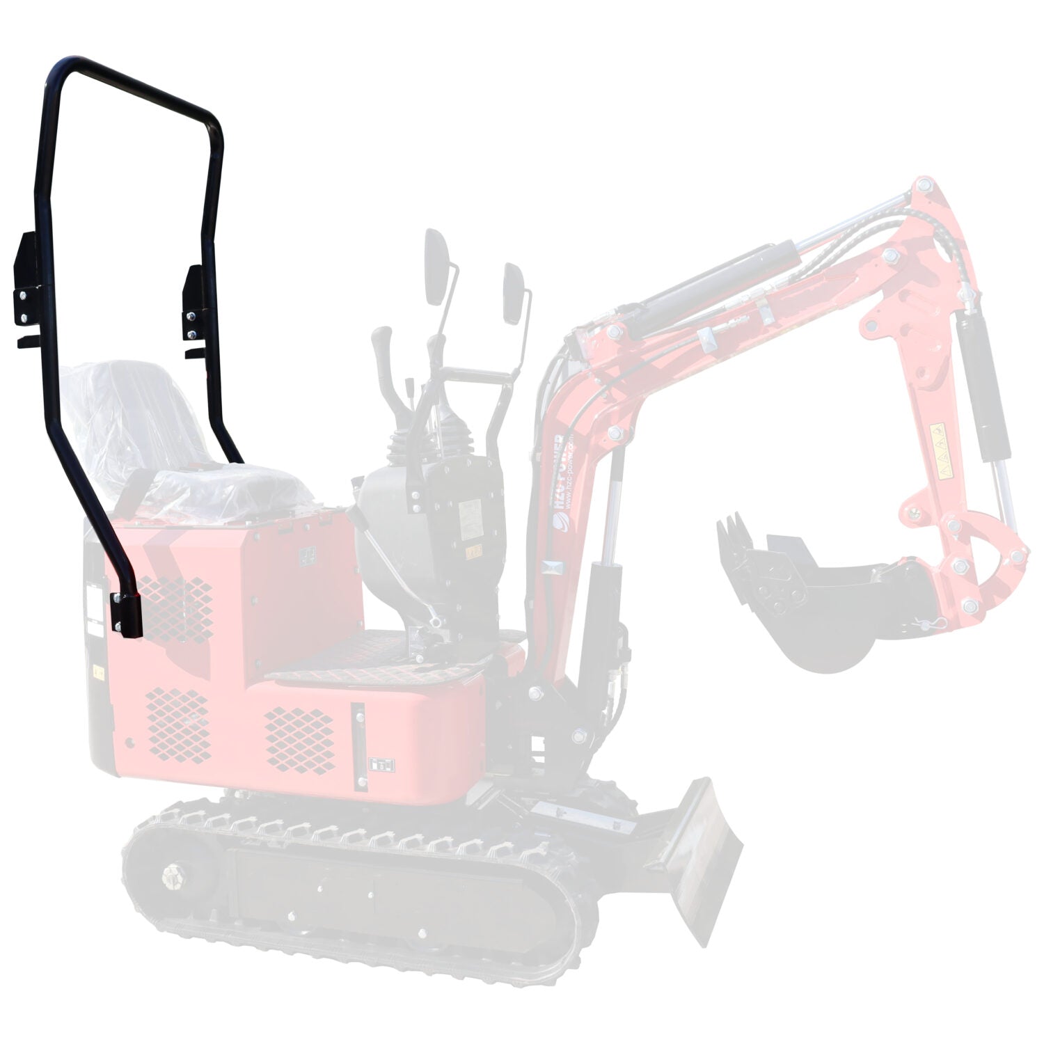 HZC Power BR680 – Minigrävarredskap