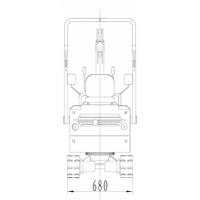 HZC Power SDKB801S – Minigrävare